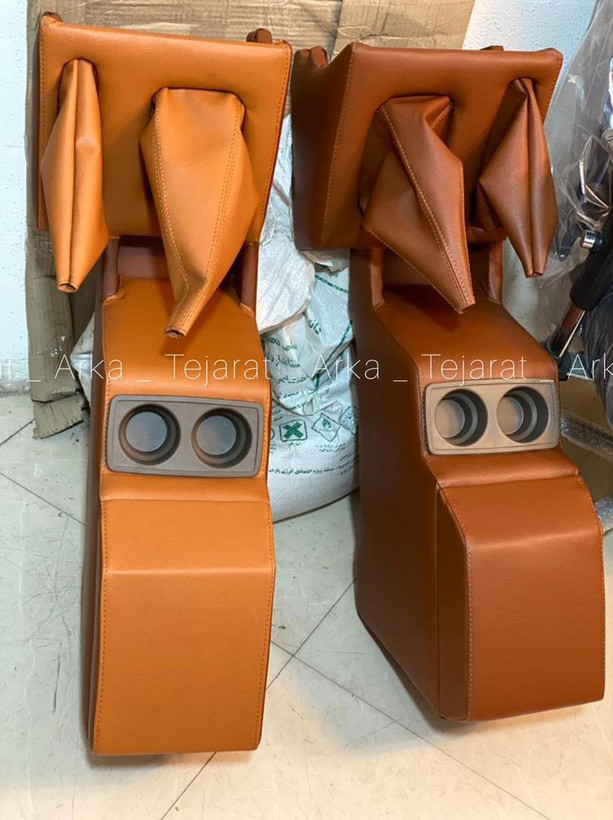 کنسول وسط پاترول چرمی با کیفیت درجه یک دارای جالیوانی